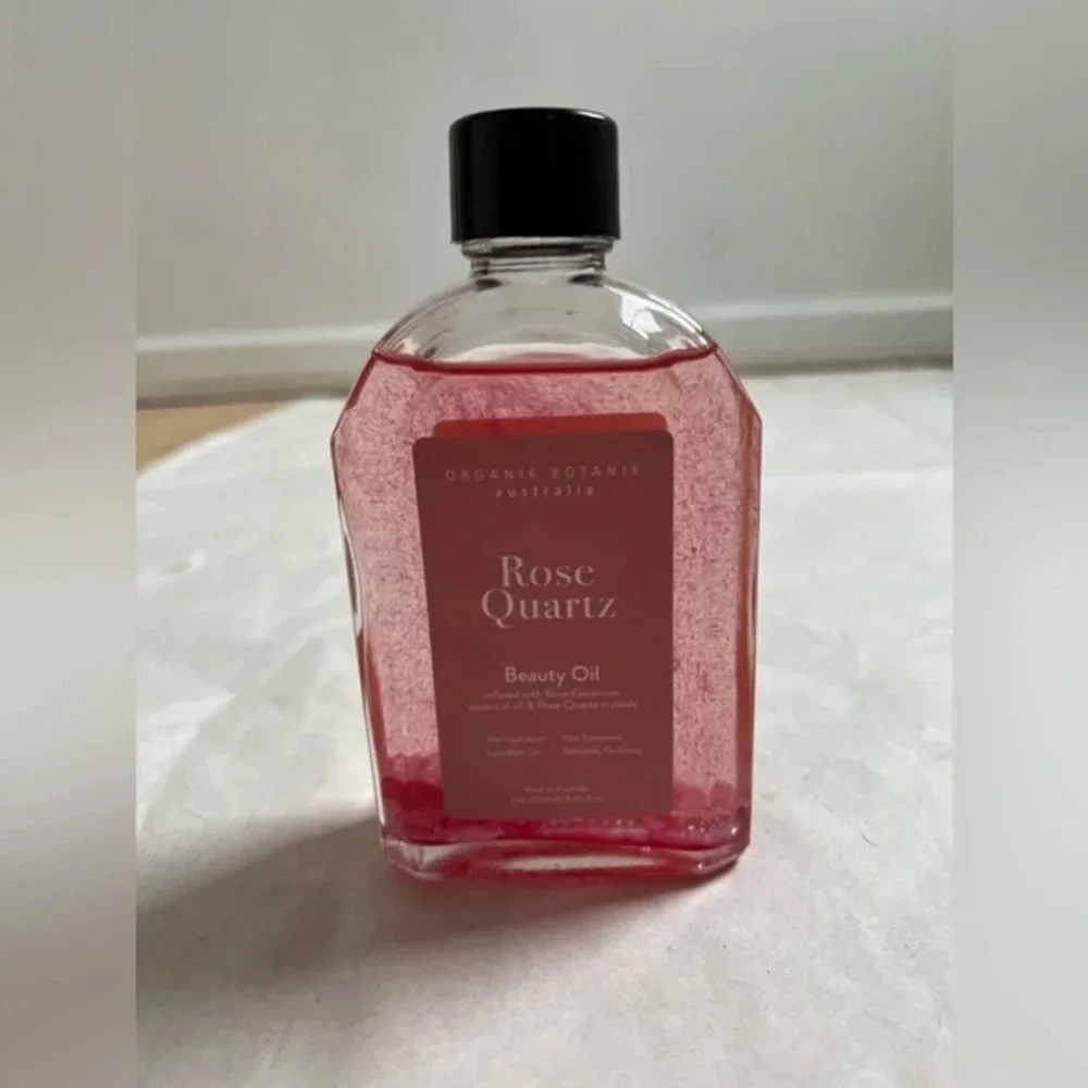 Organik Botanik Australia Rose Quartz Beauty Oil 8.45 fl oz 250ml New